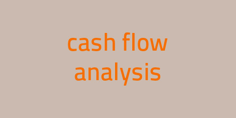 Cash flow analysis